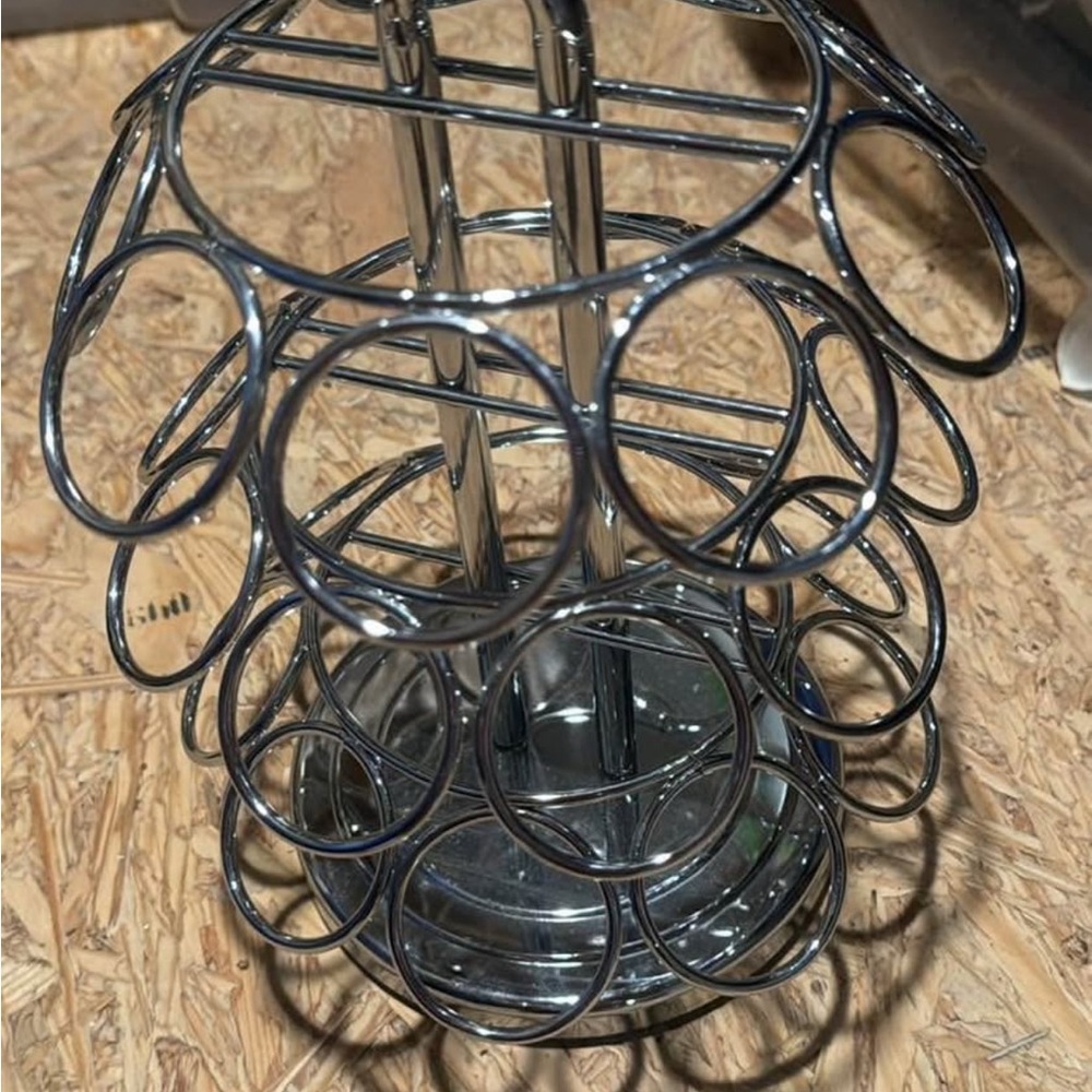 Silver Metal K-Cup Holder